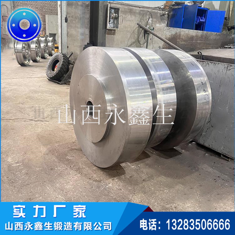 鍛造42CrMo盾構(gòu)機(jī)輪轂鍛件