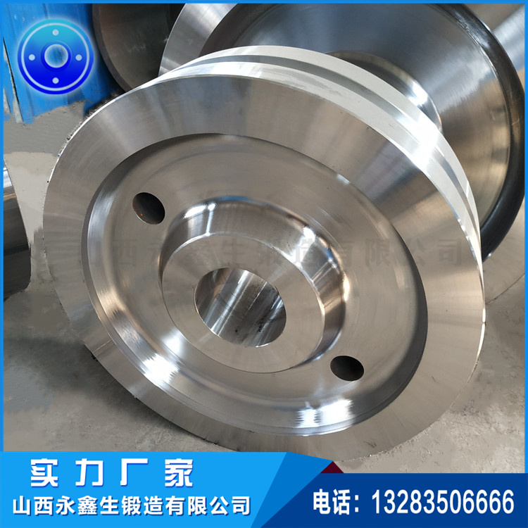 雙尾車堆取料機(jī)車輪鍛件