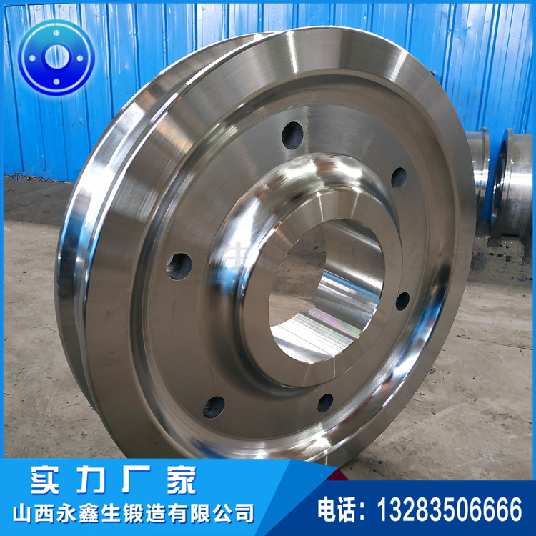 鍛造42CRMO滑輪體鍛件